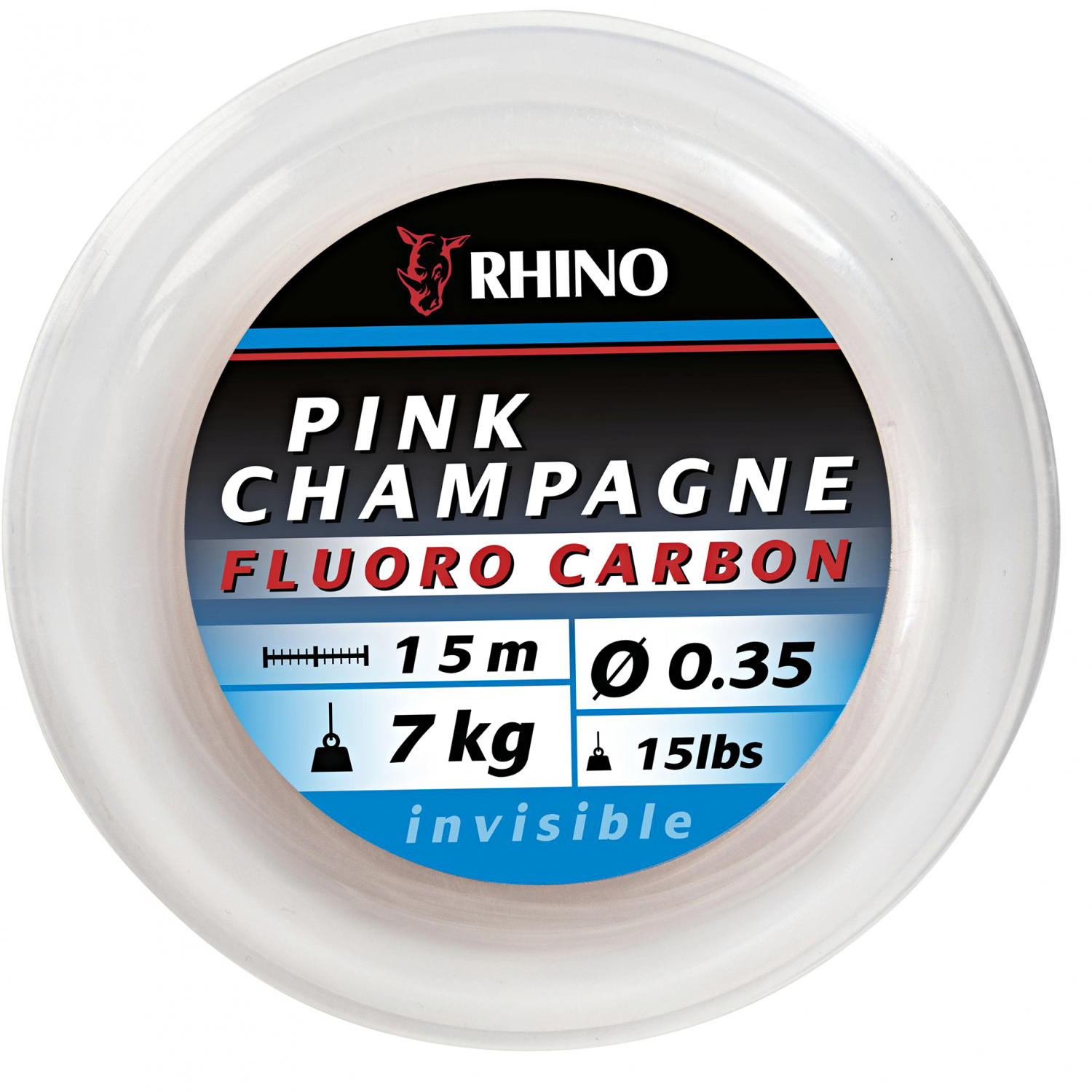 Rhino Vorfachschnur Pink Champagne Fluoro Carbon 