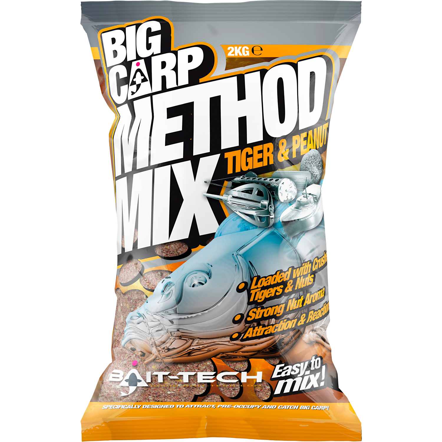 Sänger Sänger Bait-Tech Big Carp Method Mix - Tiger & Peanut 