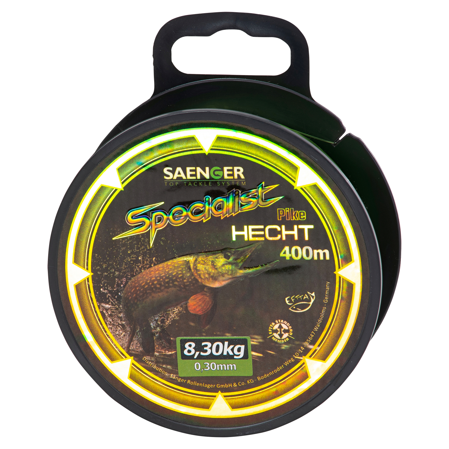 Sänger Specialist Zielfischschnur (hecht, sea weed green, 400 m) 