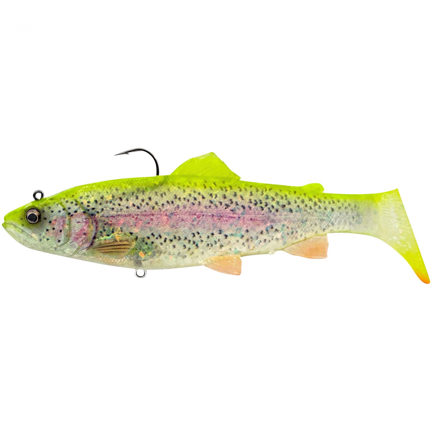 Savage Gear 3D Trout Shad (Clear Lemon Trout) 