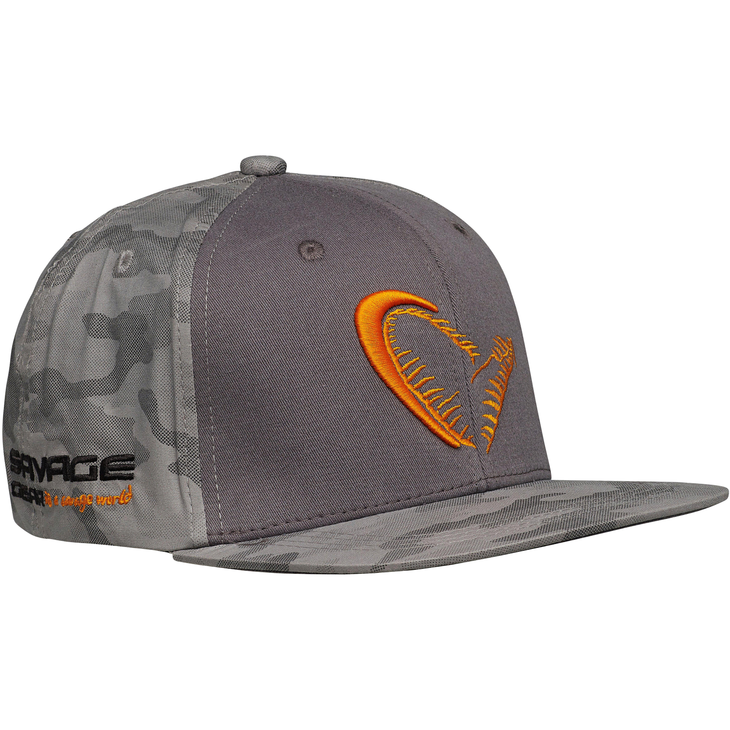Savage Gear Flex Fit Camo Cap Unisex (Camo/Grey) 