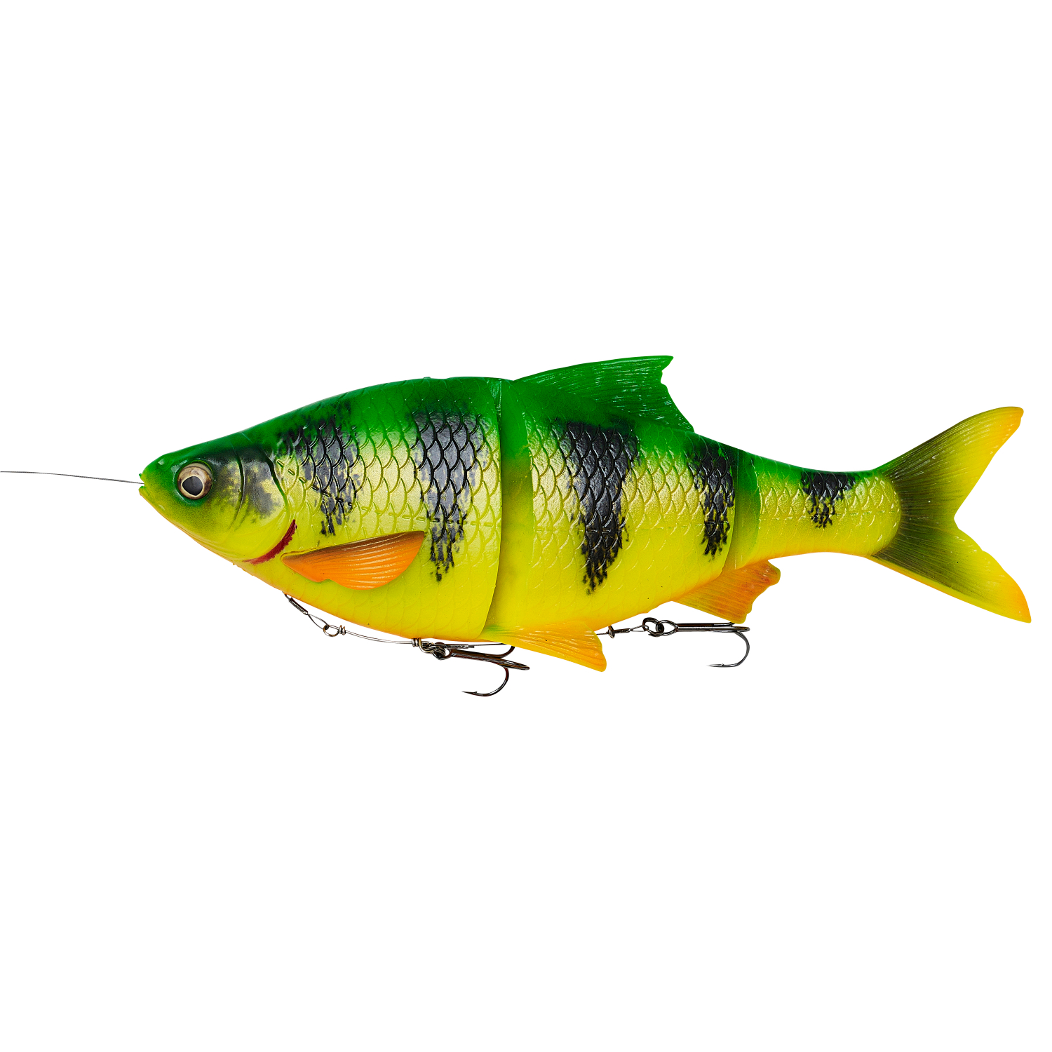 Savage Gear Hechtköder 4D Line Thru Roach (Firetiger) 