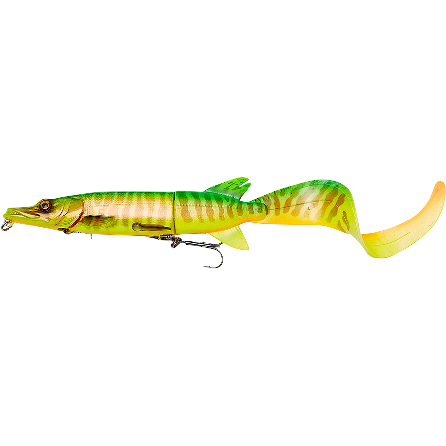 Savage Gear Raubfischköder 3D Hybrid Pike (Firetiger) 