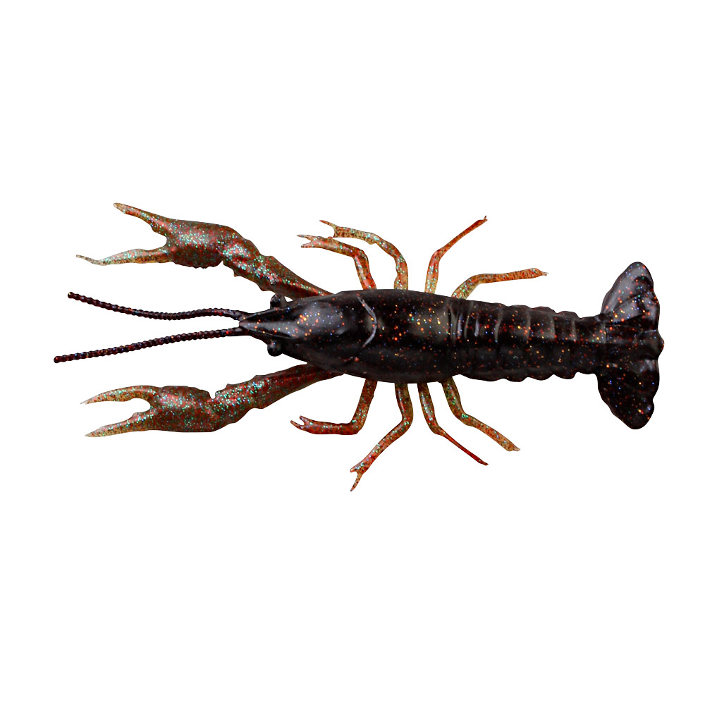 Savage Gear Savage Gear 3D Crayfish Black Brown - Gummikrebs 