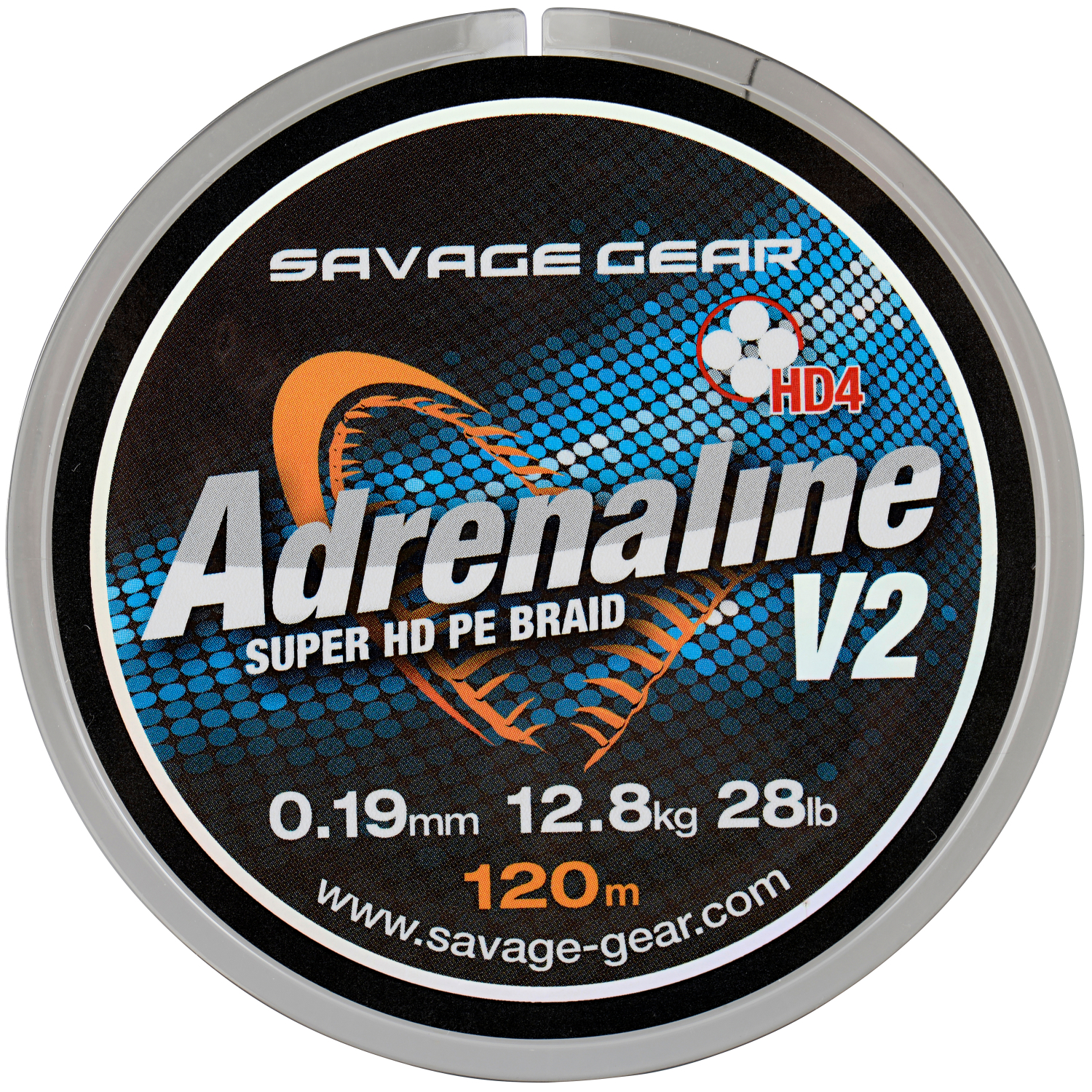 Savage Gear Savage Gear Angelschnur HD4 Adrenaline V2 (gunsmoke grey, 120 m) 