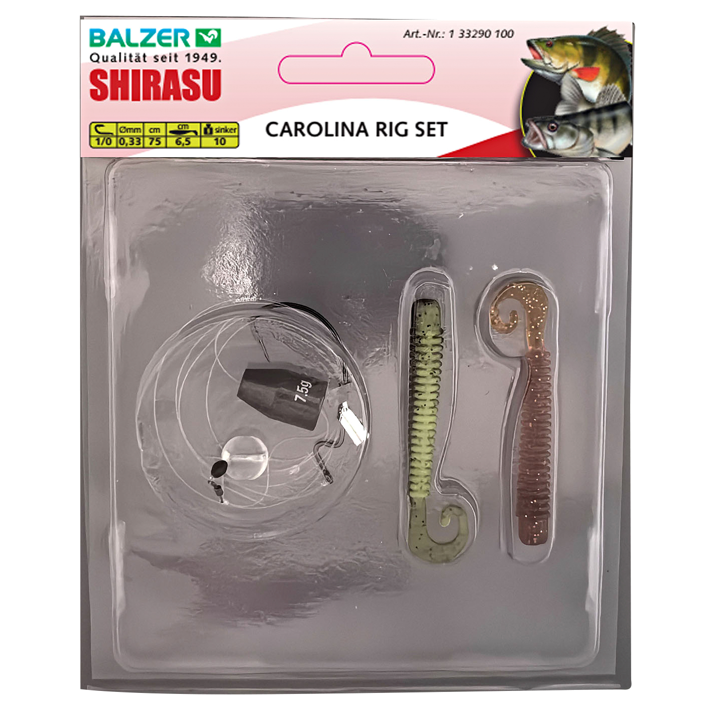 Shirasu Carolina Set Barsch 