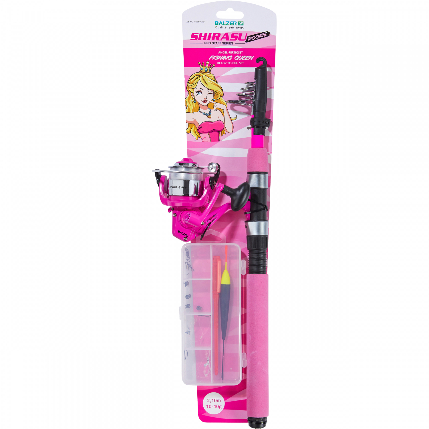 Shirasu Rookie Combo Tele (Fishing Queen) 