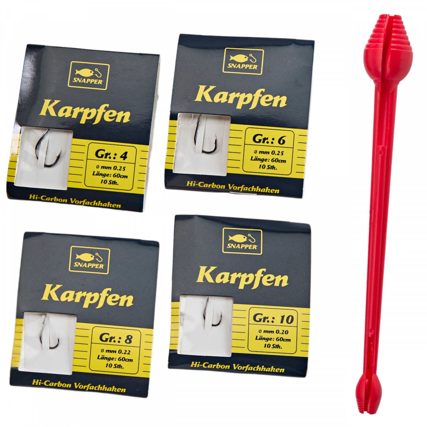 Snapper Haken Set Karpfen 
