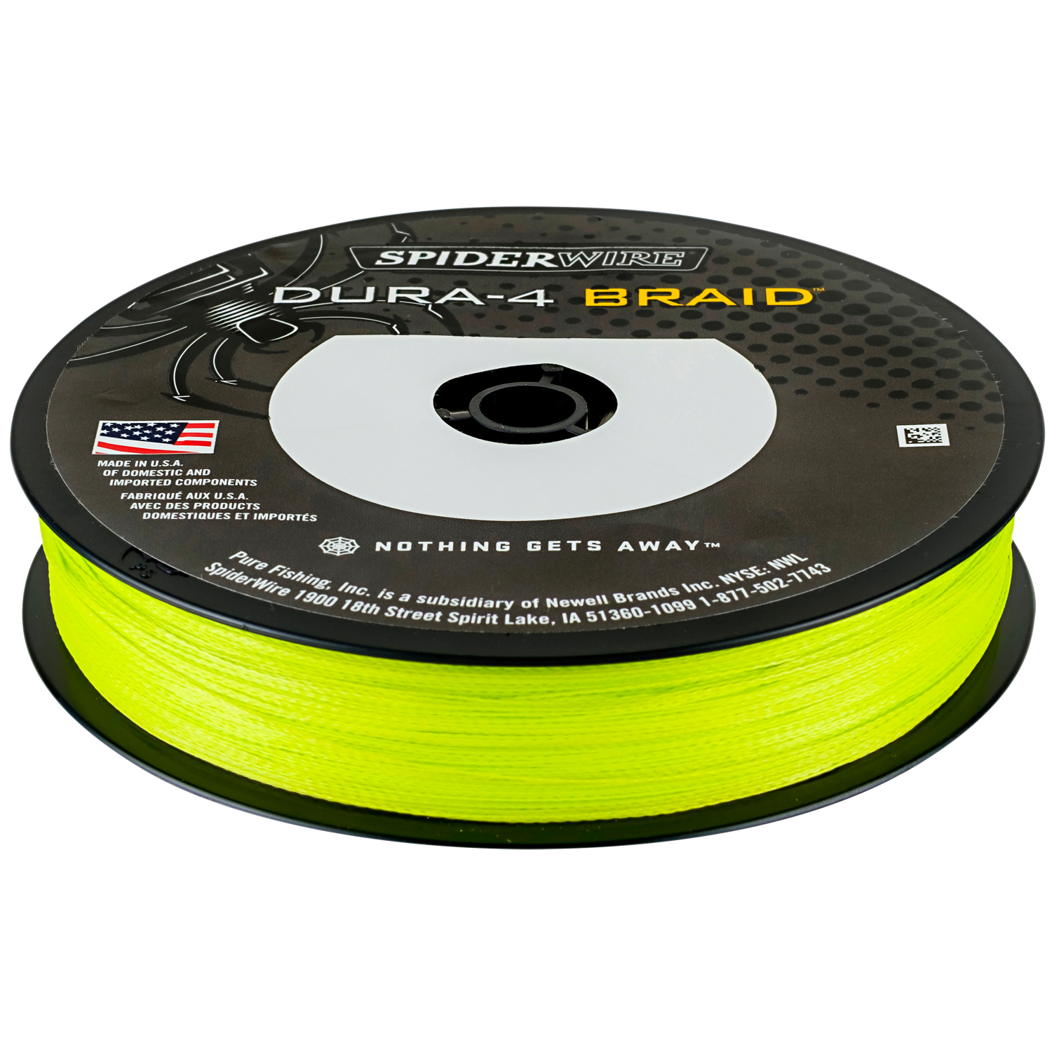 Spiderwire Dura 4 Braid (Yellow, 150 m) 