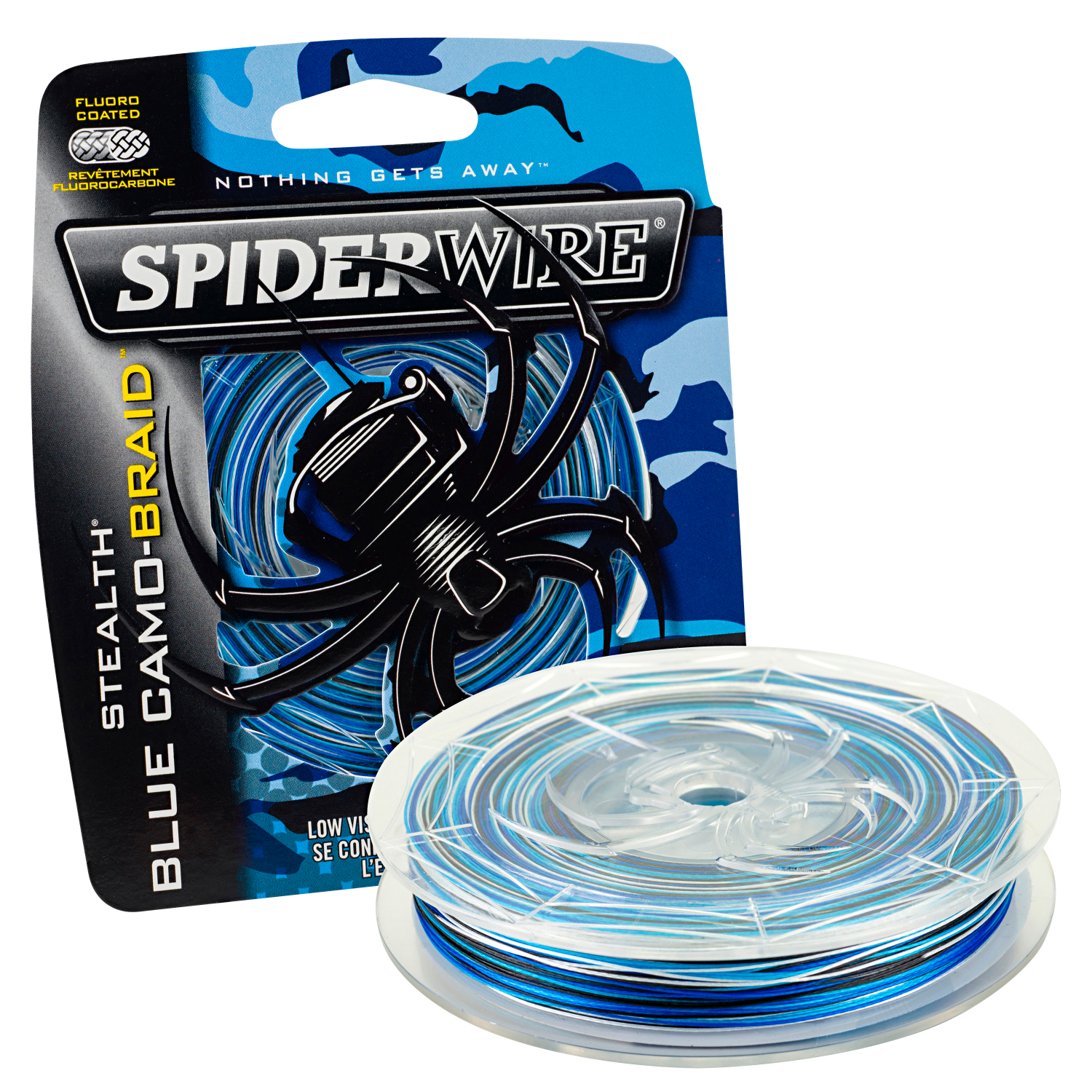 Spiderwire Spiderwire Stealth Blue Camo Angelschnur 270 m 