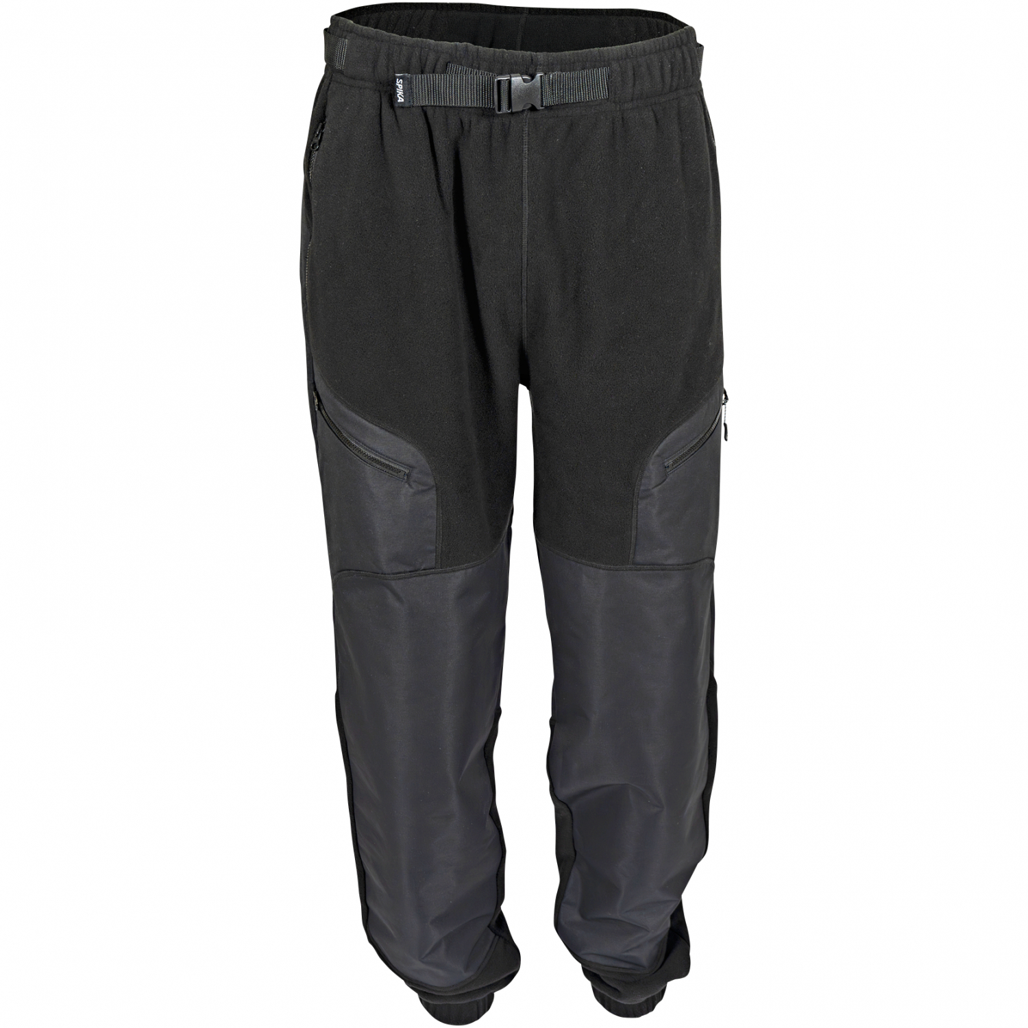 Spika Herren Paperbark Hybrid Fleece Pants Hose (Black) 