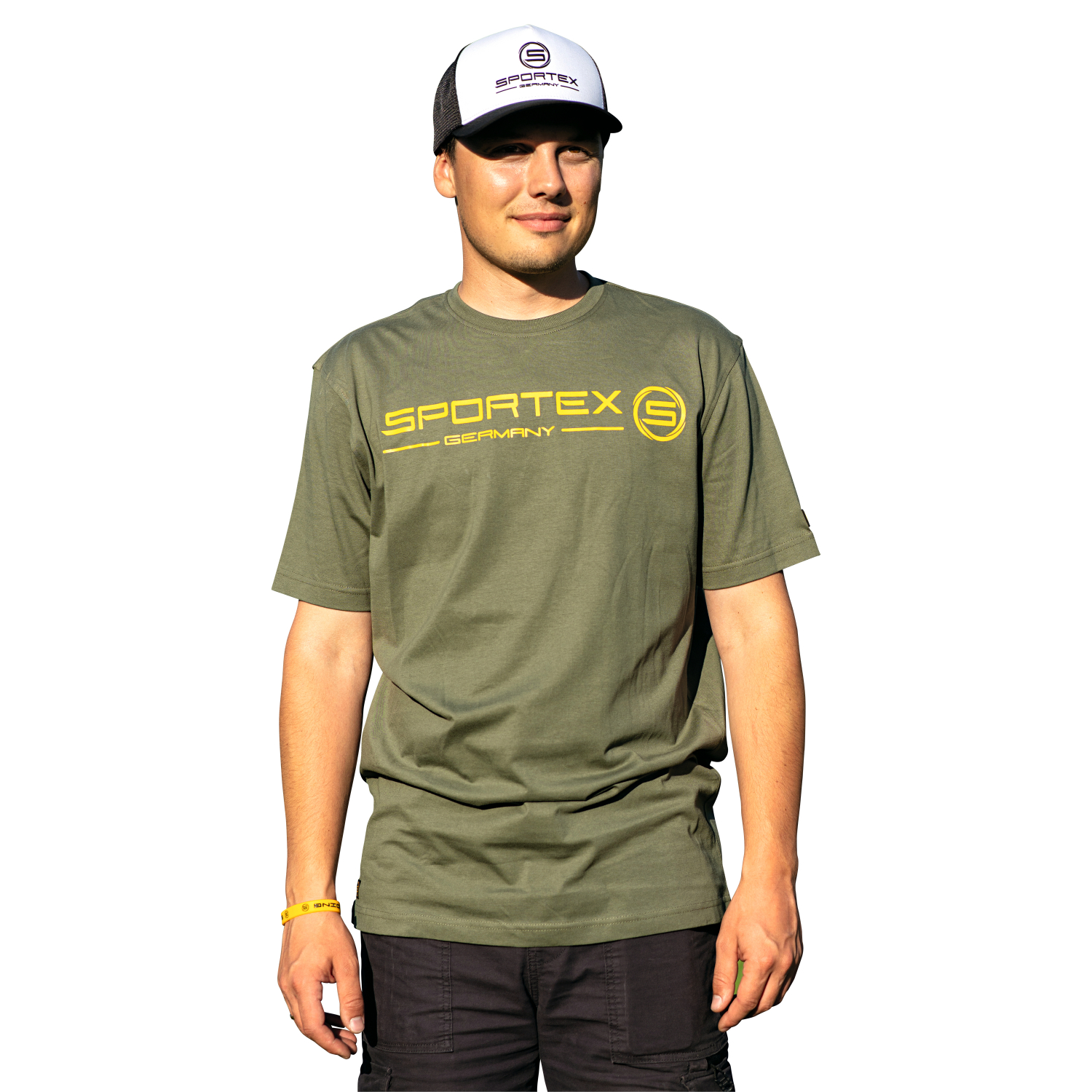 Sportex T-Shirt Herren (Olive) 
