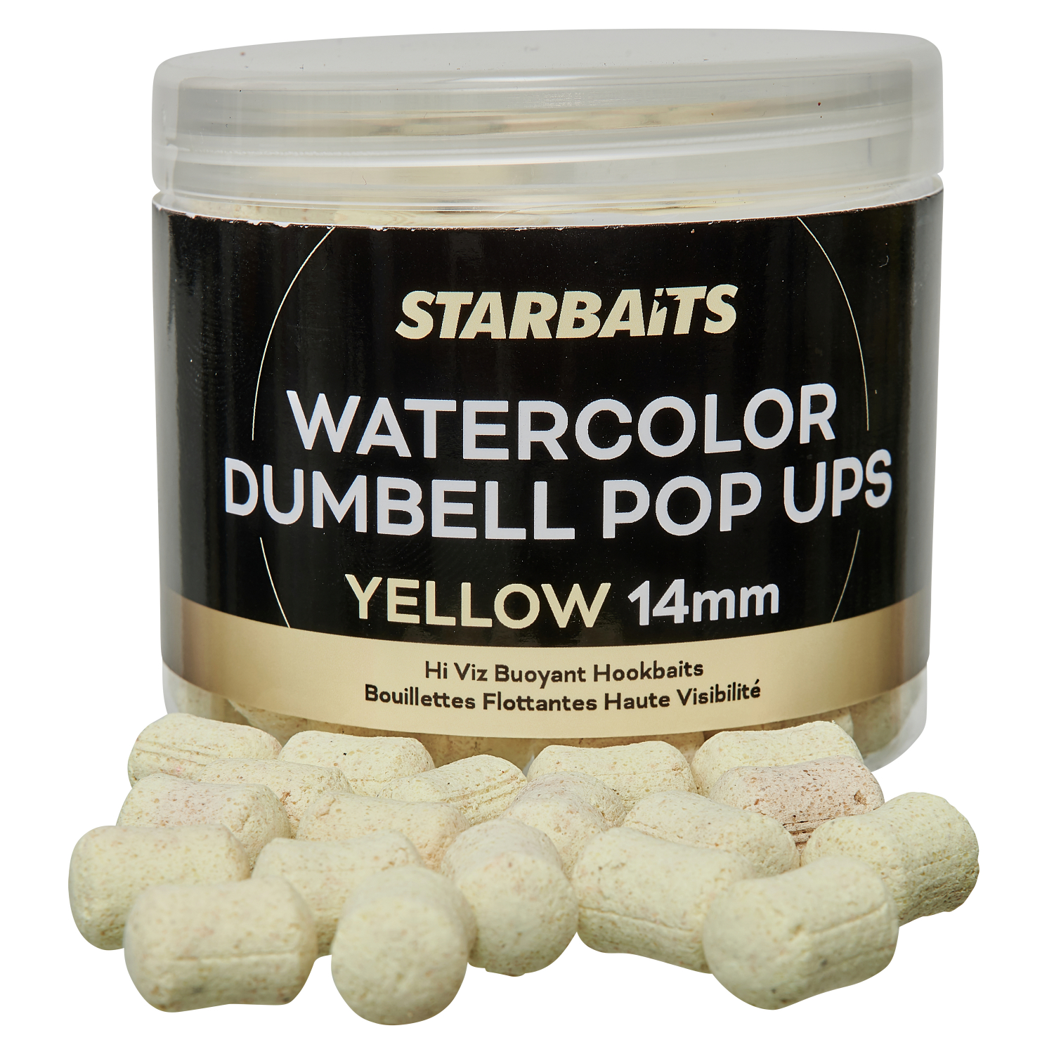 Starbaits Watercolor Dumbell (gelb) 