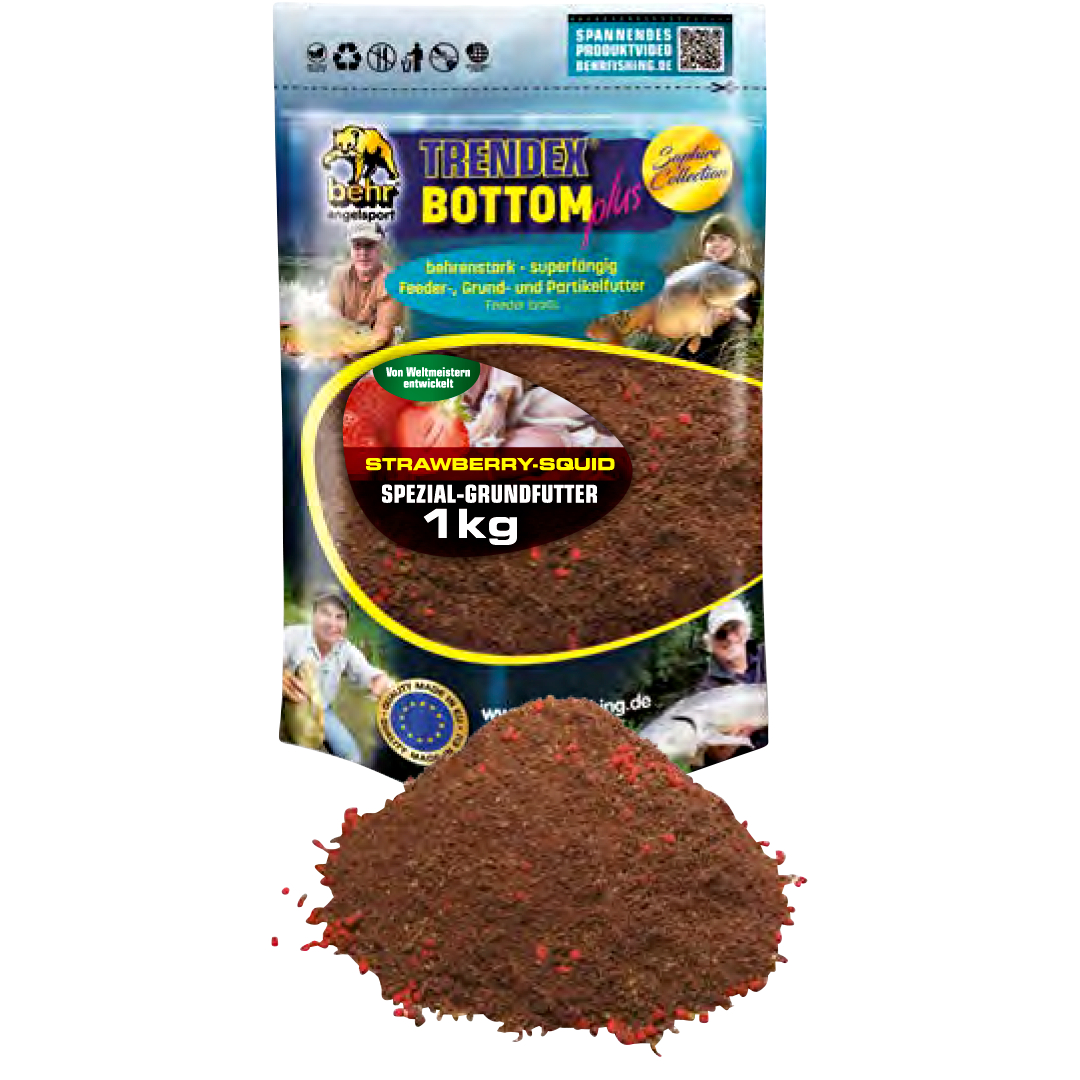 Trendex Grundfutter Trendex Bottom Plus (Strawberry-Squid) 