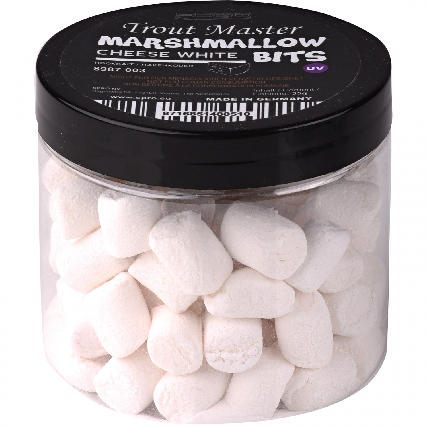 TroutMaster Marshmallow Bits (White Cheese) 