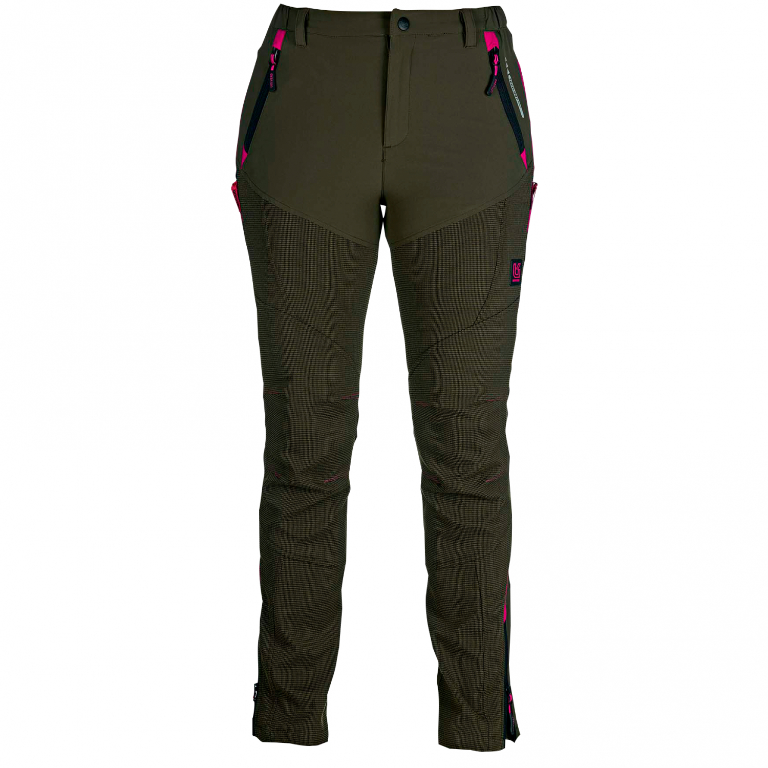 Univers Marmolada Plus Trousers (Green/Fuchsia) 