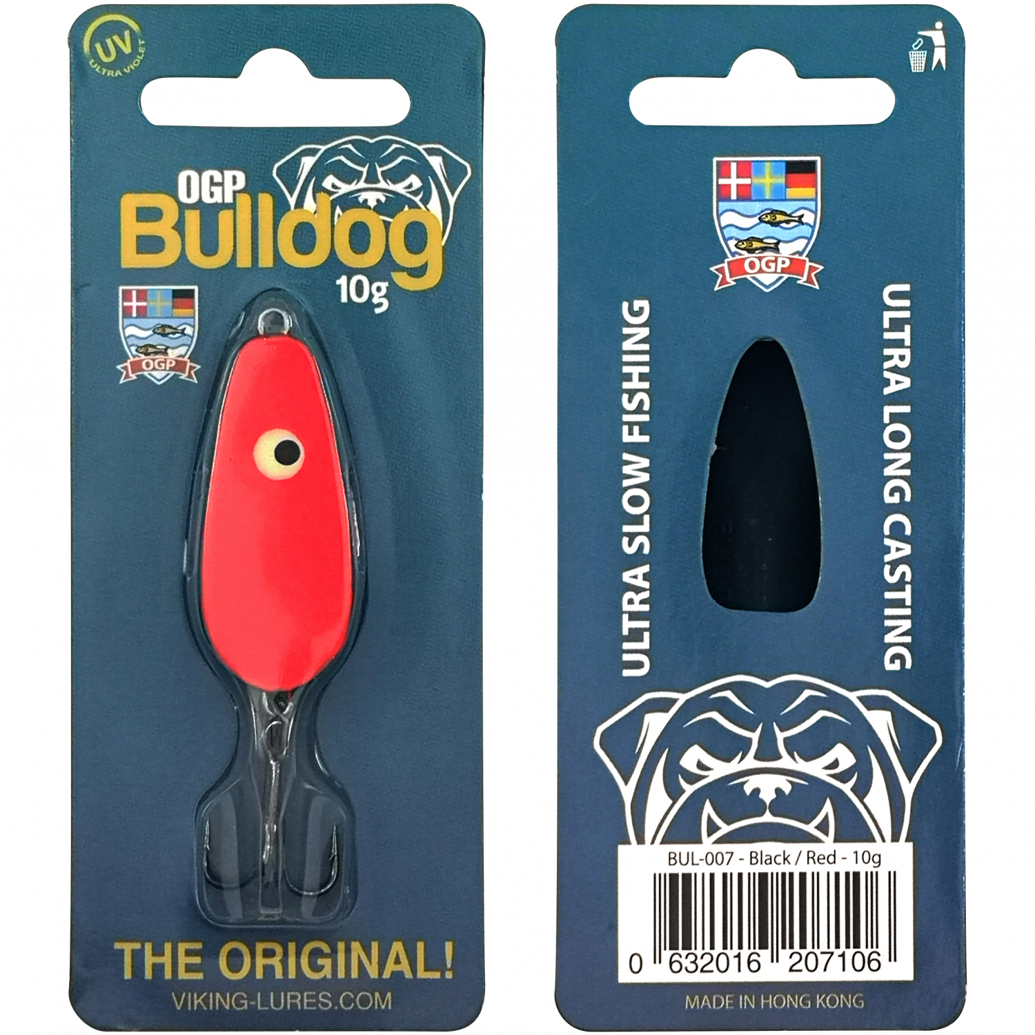 Westin Blinker Bulldog (Black / Red) 