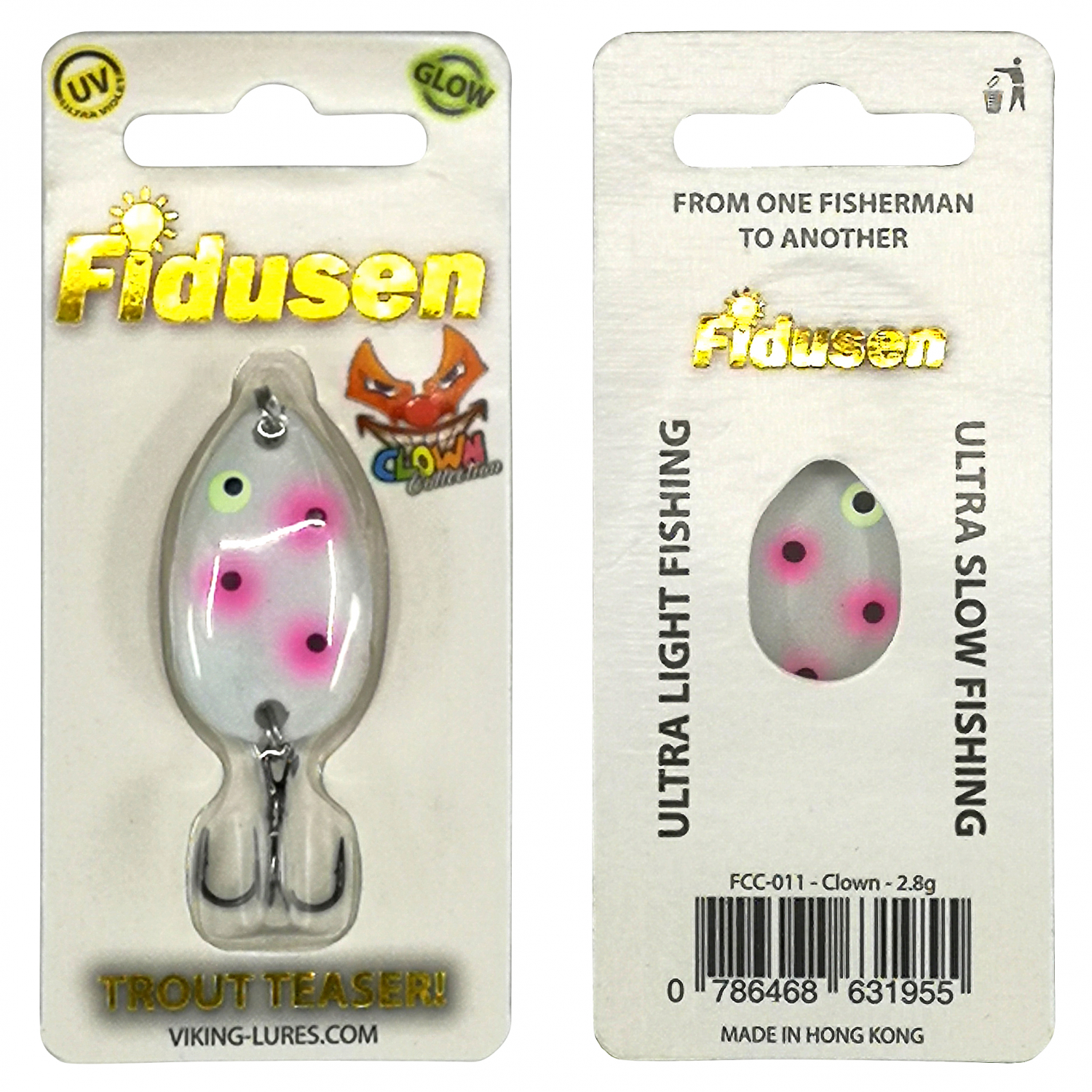 Westin Blinker Fidusen (Clown) 