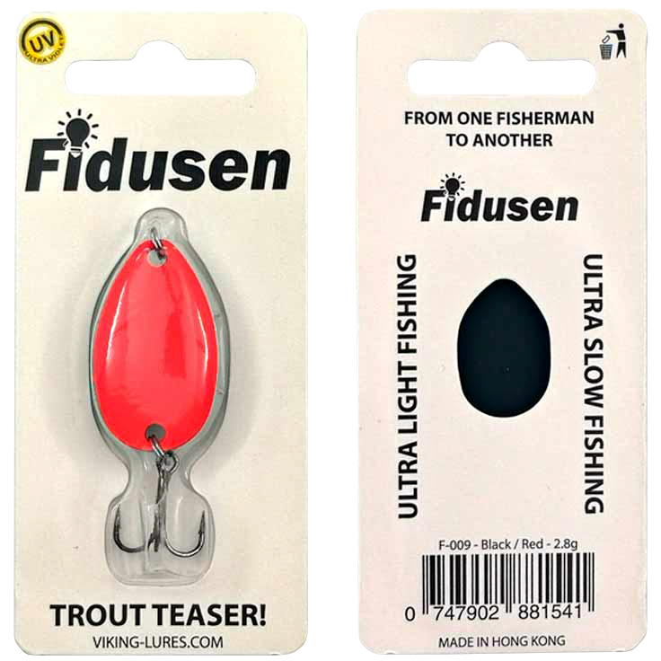 Westin Kunstköder Fidusen (Black/Red, 2,8 g) 