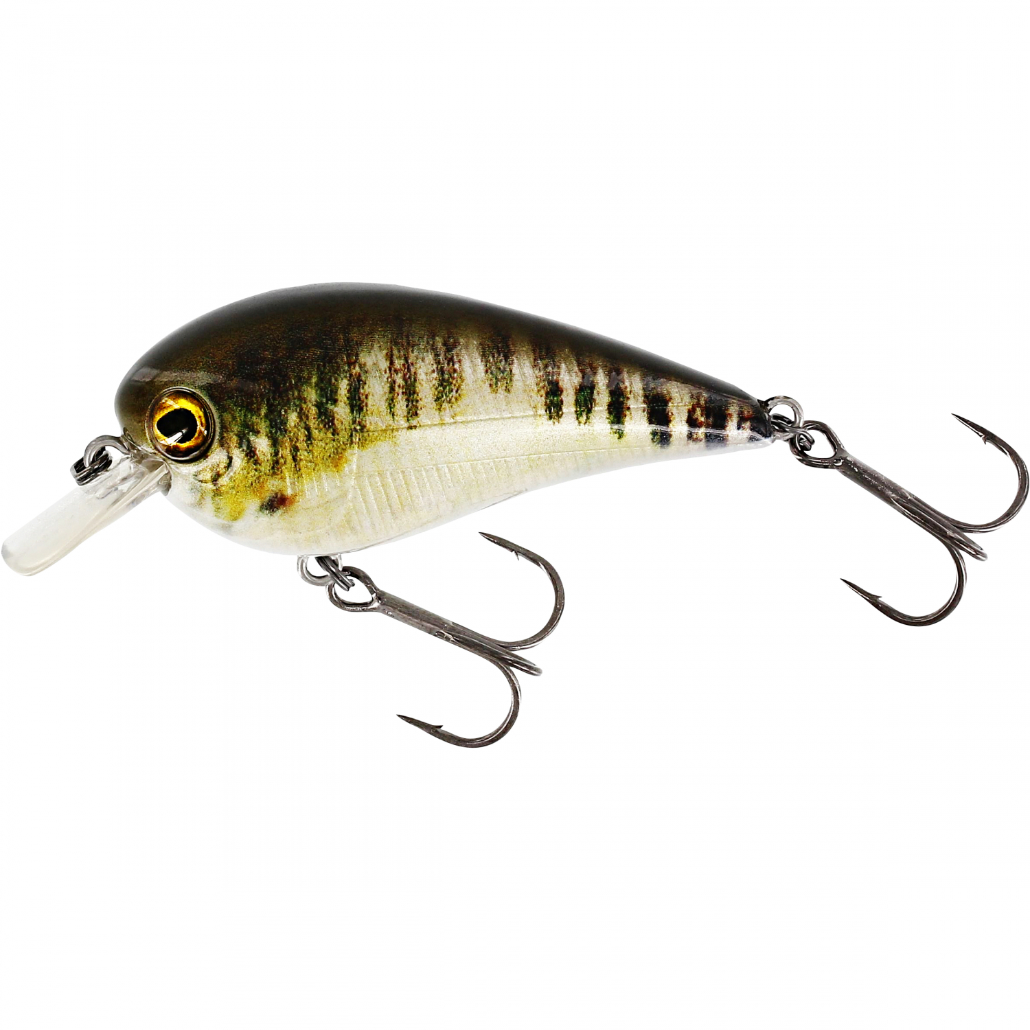 Westin Wobbler Bassbite Squarebill (Real Minnow) 