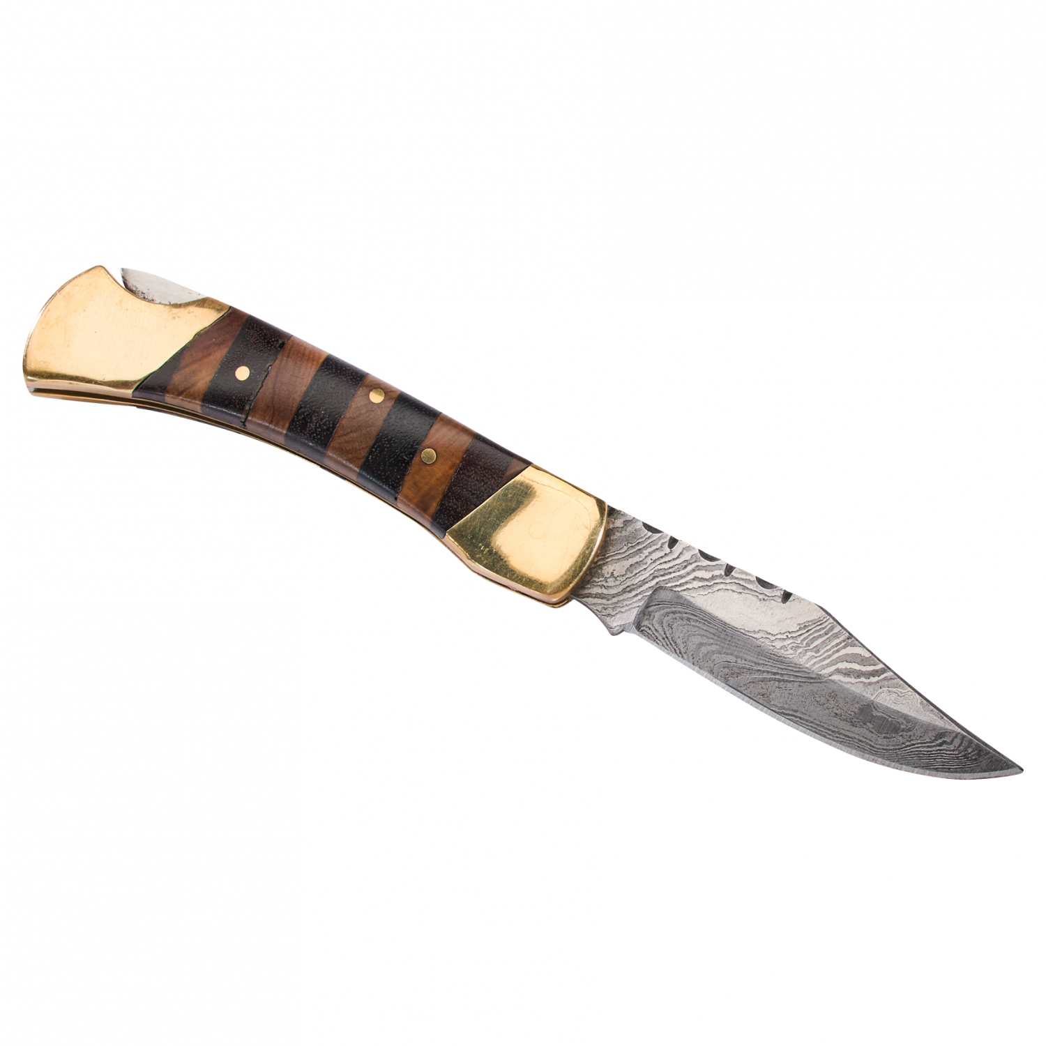 Whitefox Damast Taschenmesser Iberica 