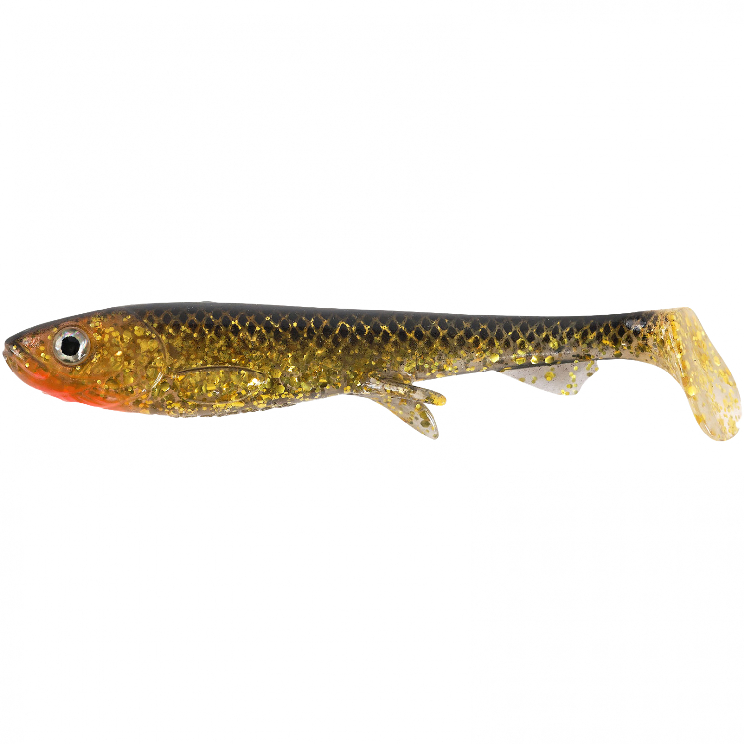 Wolfcreek Shad (Golden Black Glitter) 