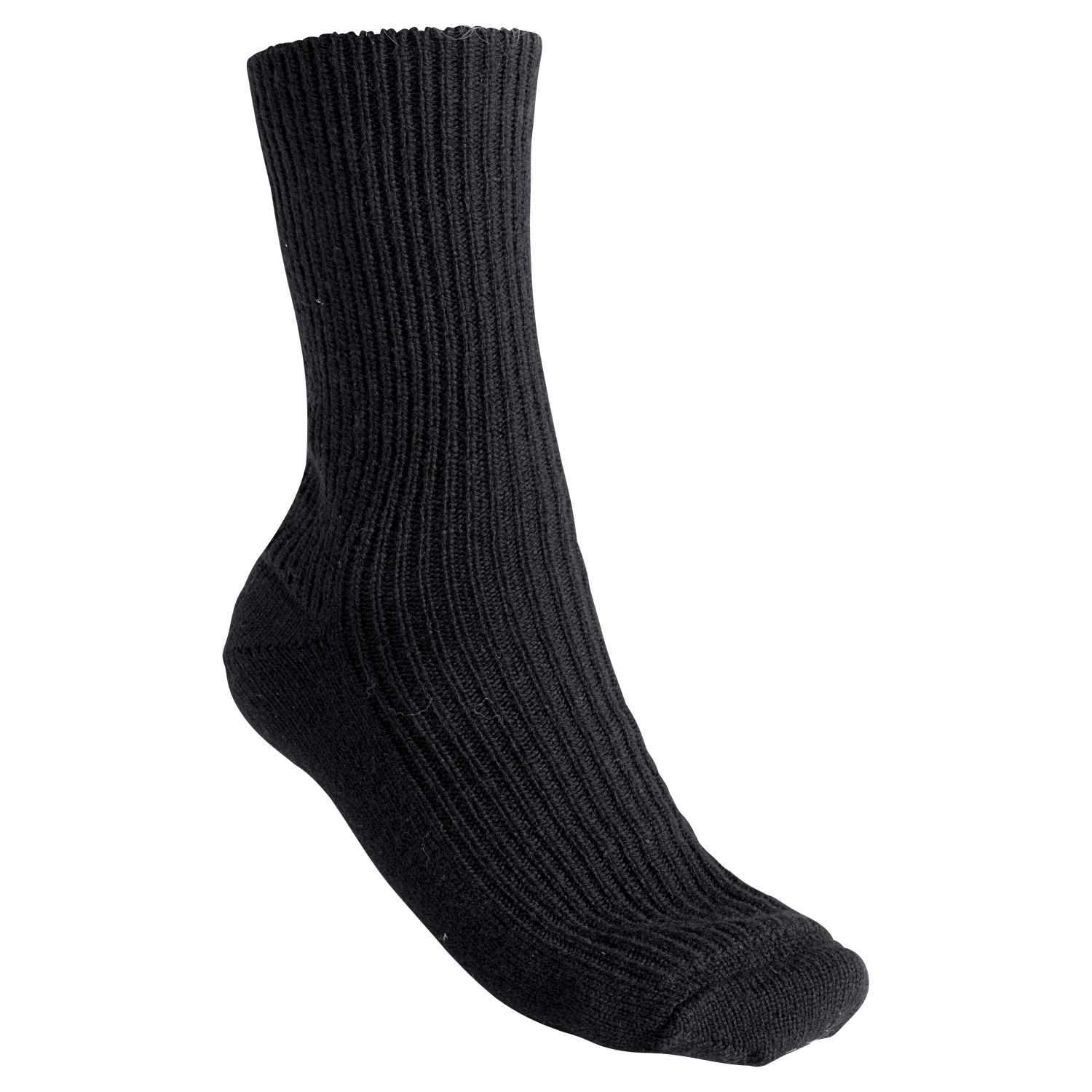 Wowerat Nordpol-Wollsocken Unisex (Schwarz) 