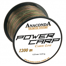 Anaconda Angelschnur Power Carp Camou Line (camouflage, 1.200 m)