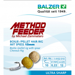 Balzer Hair Rig Method Feeder mit Speer