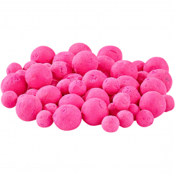  Method Feeder Boilies (pink, heilbutt-tintenfisch)