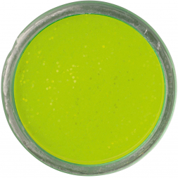  PowerBait® Natural Glitter Trout Bait (Cheese Chartreuse Glitter) 