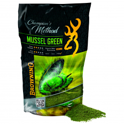 Browning Friedfischfutter Champion´s Method (Mussel green)