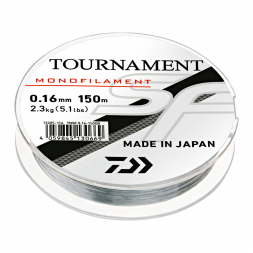 Daiwa Angelschnur Tournament SF Line (150 m, grau-transparent) 