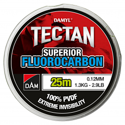 DAM Angelschnur Damyl Tectan Superior Fluorocarbon (transparent, 25 m)