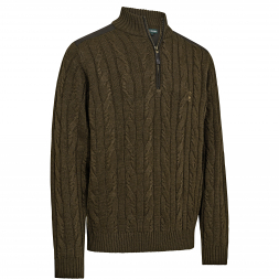  Herren Halfzip Strickpullover Randall