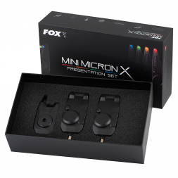 Fox Carp Bissanzeiger Set: 2x Mini Micron X inkl. Receiver