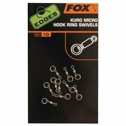 Fox Carp Edges™ Kuro Micro Hook Ring Swivels