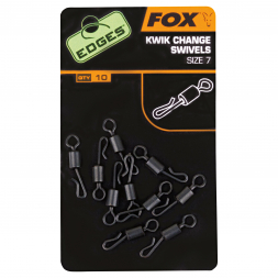 Fox Carp Edges™ Kwik Change Swivel (Größe 7)