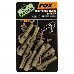 Fox Carp Edges™ Slik® Lead Clip + Pegs