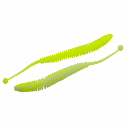FTM Softbait Omura Baits Snake (Neon Gelb/Weiß UV) 