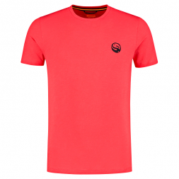 Guru Herren T-Shirt Brush Logo Red Tee