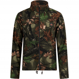 Herren Fleecejacke Camo