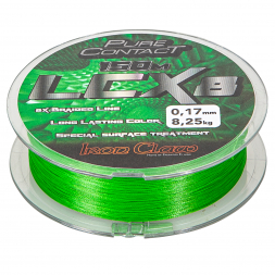 Iron Claw Angelschnur Pure Contact LCX8 (grün)