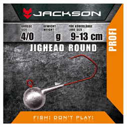 Jackson Jighead VMC Round (Gr. 4/0)