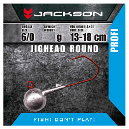 Jackson Jighead VMC Round (Gr. 6/0)