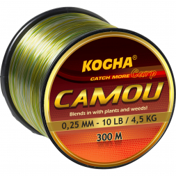  Angelschnur Carp Camou (grün-braun)