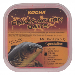  Crazy Action Baits Mini Pop Ups (Halibut)