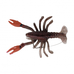 Kogha Creature Bait Crayfish Lure (Schwarz/Rot/Glitter)