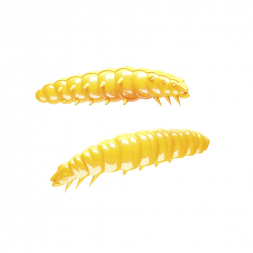 Libra Lures Larva Kunstköder (yellow) 