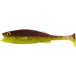  KØFI Perch Shad (Green Pumpkin Chartreuse)